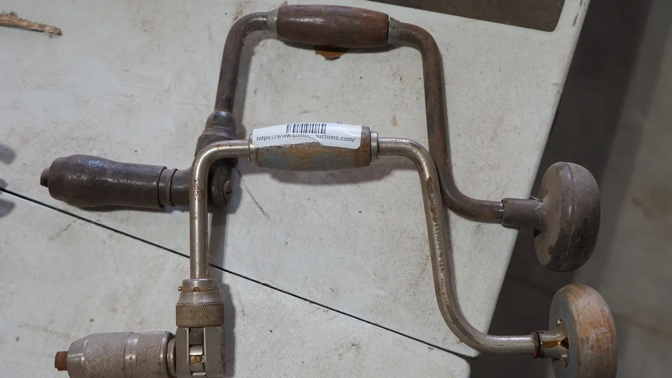 2 Vintage Hand Drills