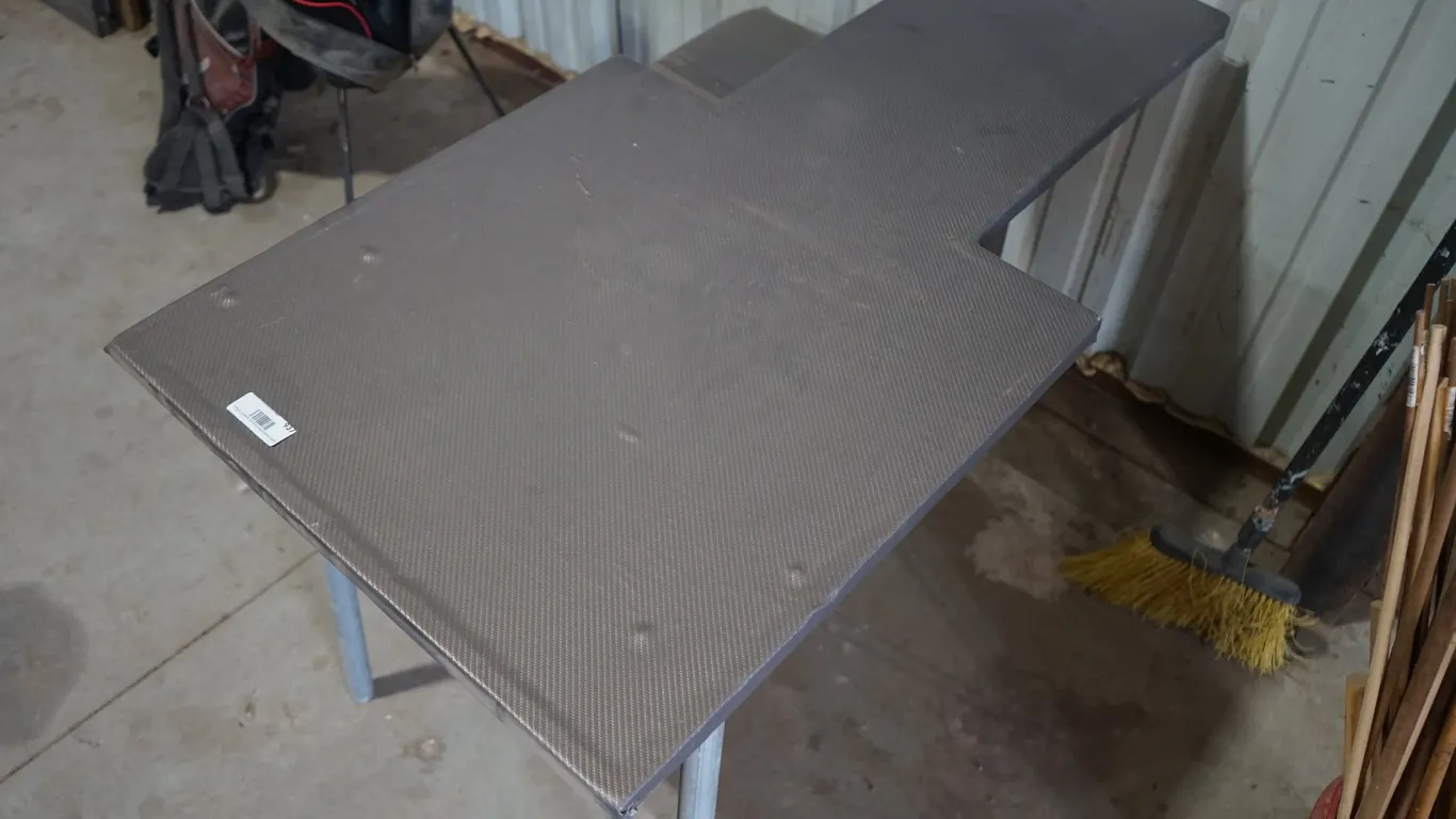 Shooting Table with Bench Seat