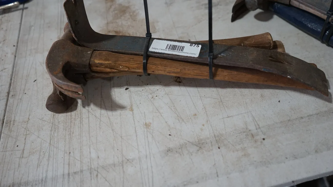 3 Hammers & Crow Bar