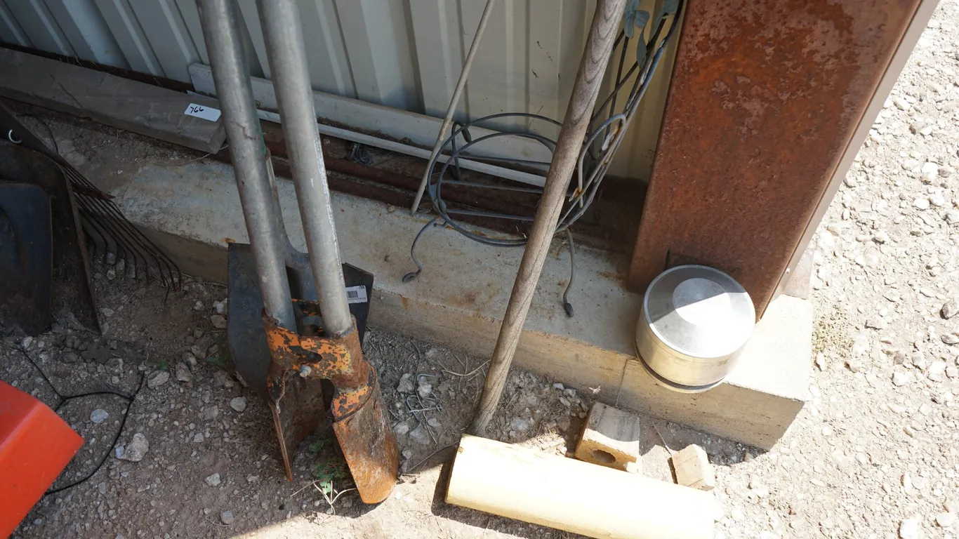 Post Hole Digger, Shovel, Fence Stretcher