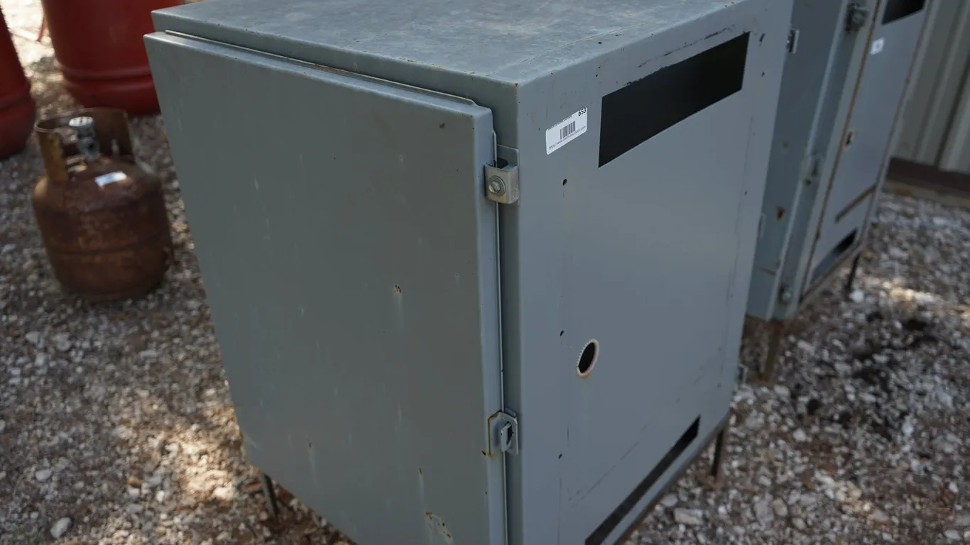 2' x 2' x 3' Metal Double Door Storage Cabinet
