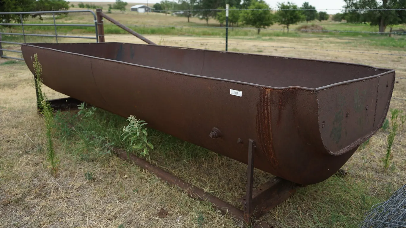 Large 4' x 11'8" Heavy Duty Trough