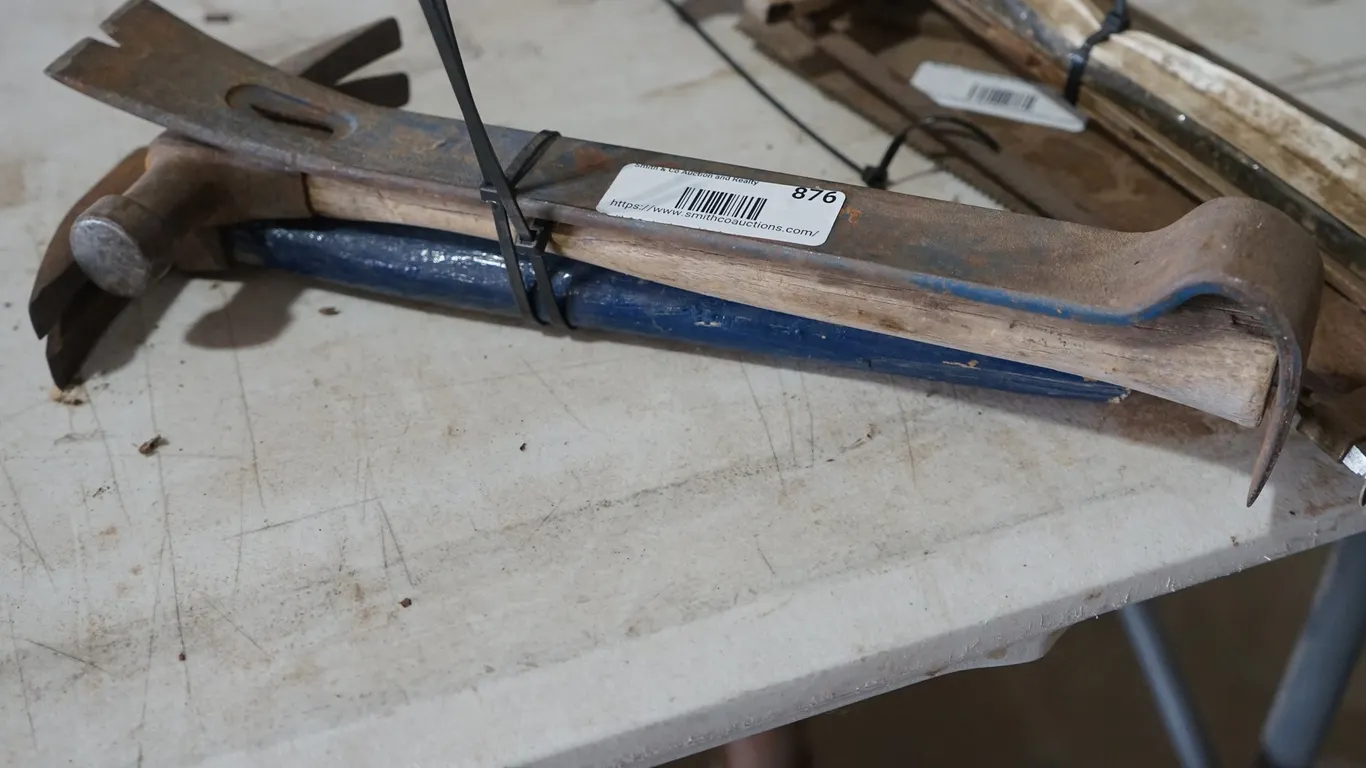 2 Hammers & Crow Bar