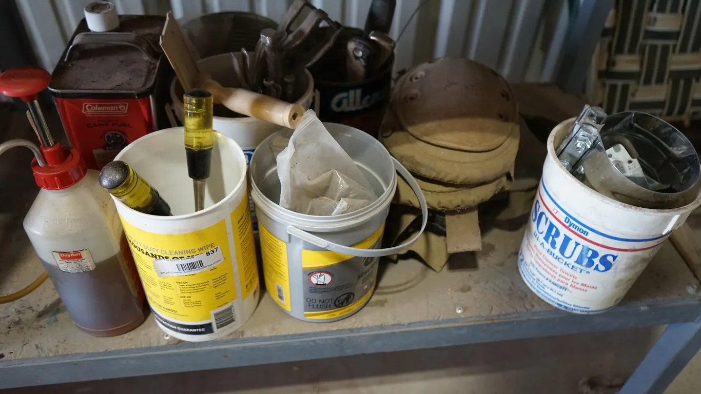 Contents of Shelf of Misc. Nuts
