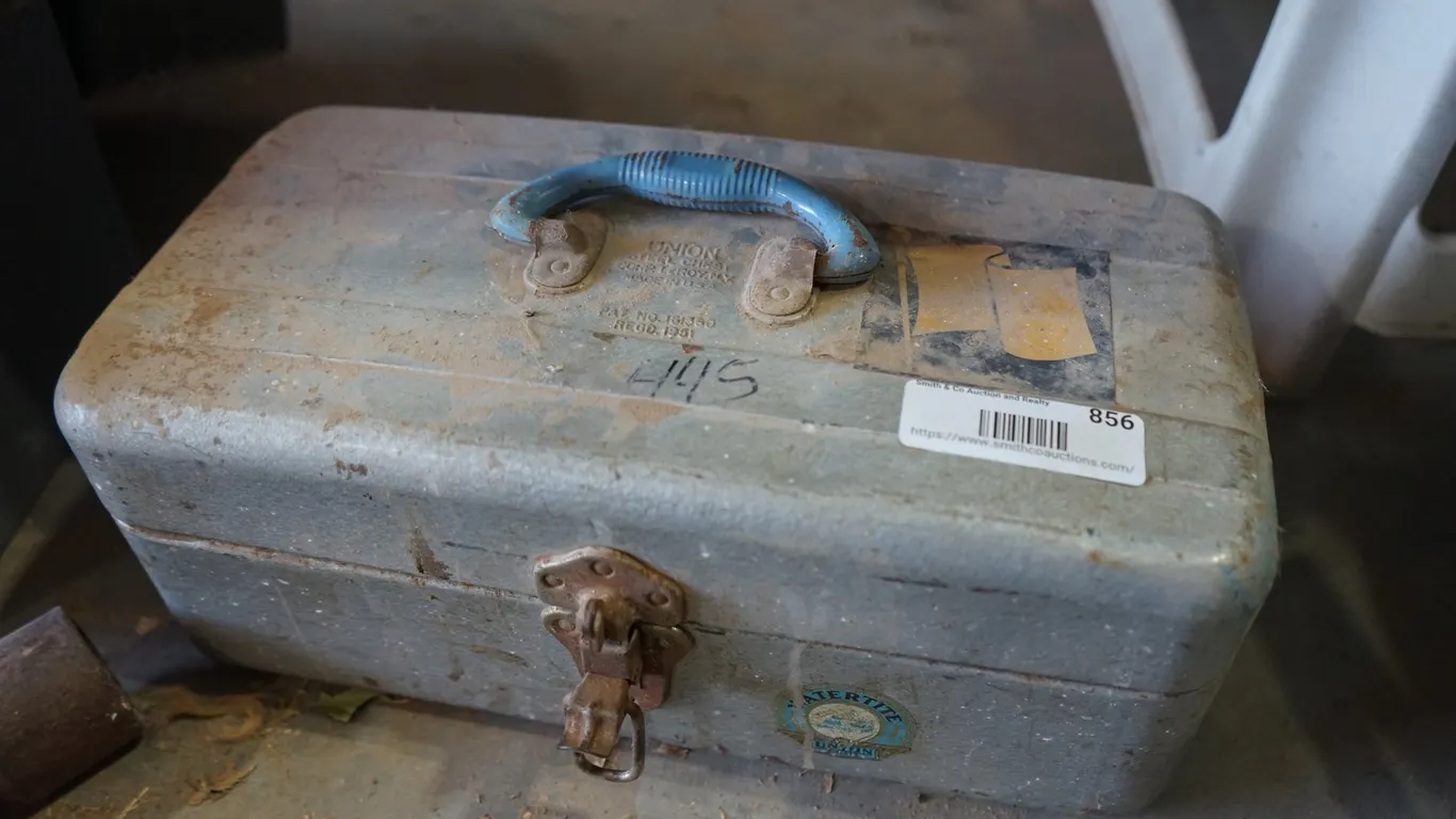 Metal Tool Box & Contents