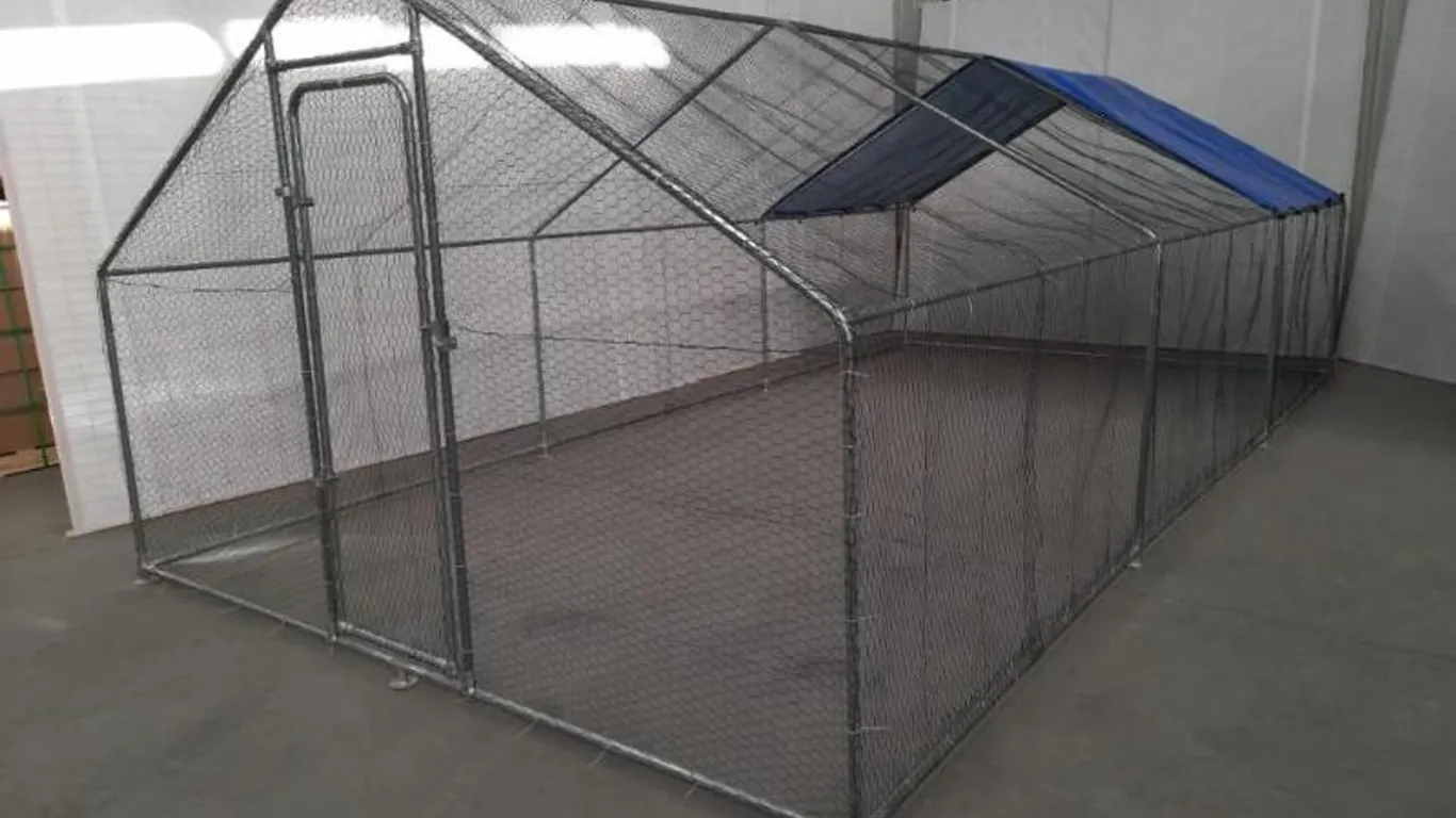 NEW 10X20 FT DOG KENNEL/CHICKEN RUN CAGE STORAGE