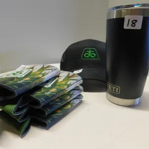 PIONEER BALL CAP, KOOZIE & THERMAL MUG