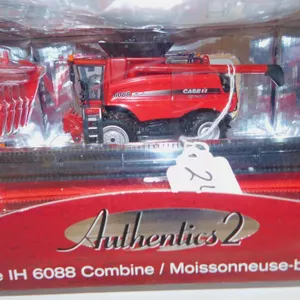 1/64 CASE IH 6088 COMBINE, AUTHENTICS #2, NIB