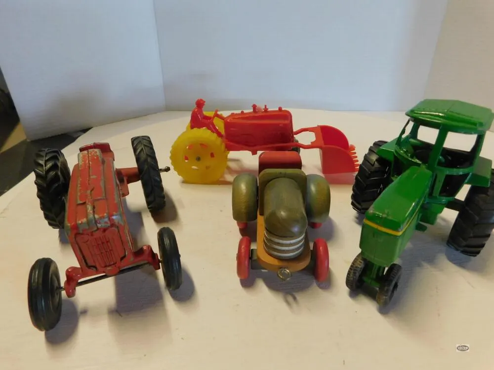 4 MISC TRACTORS