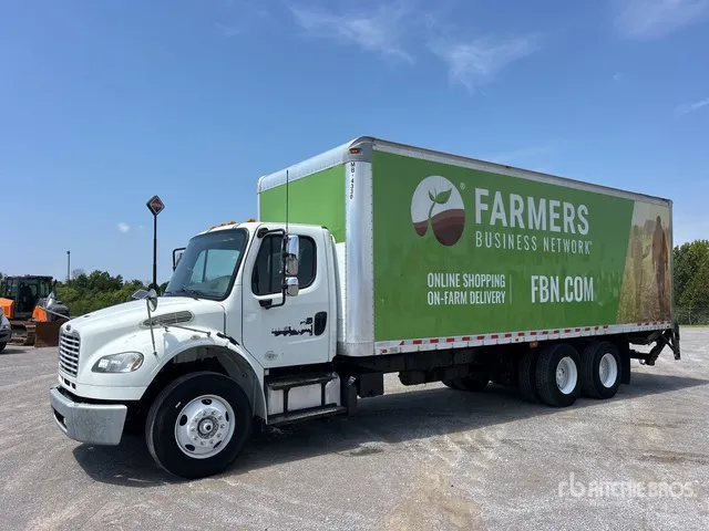 2014 Freightliner M2 106 6x4 Van Truck