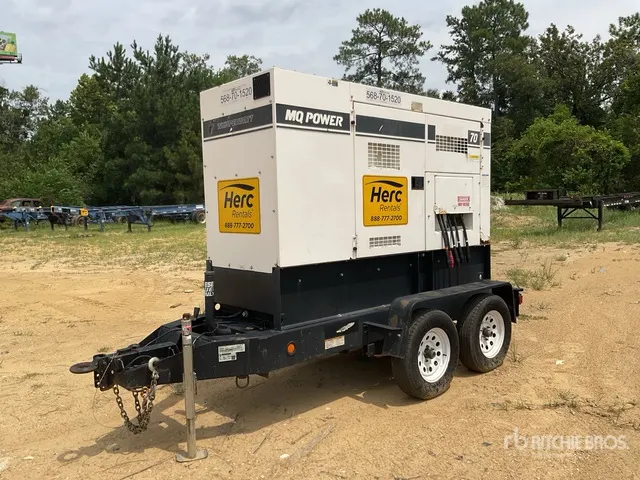 2018 Multiquip DCA-70SSIU4F 56 kW Mobile Generator Set