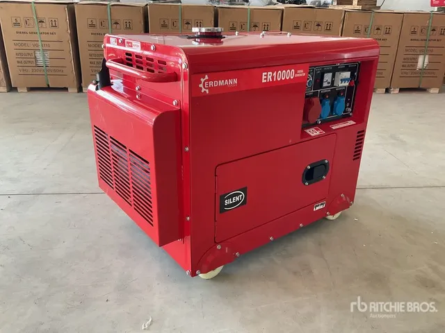 2025 Erdmann ER10000 12KVA Generator Set (Unused)