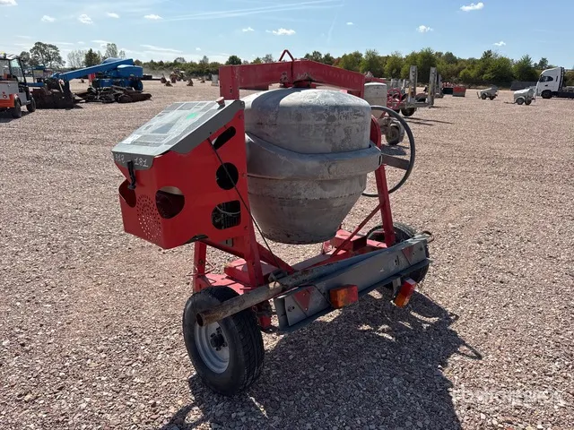 Altrad 300 L Betonniere 1 Essieu S/A Portable Concrete Mixer
