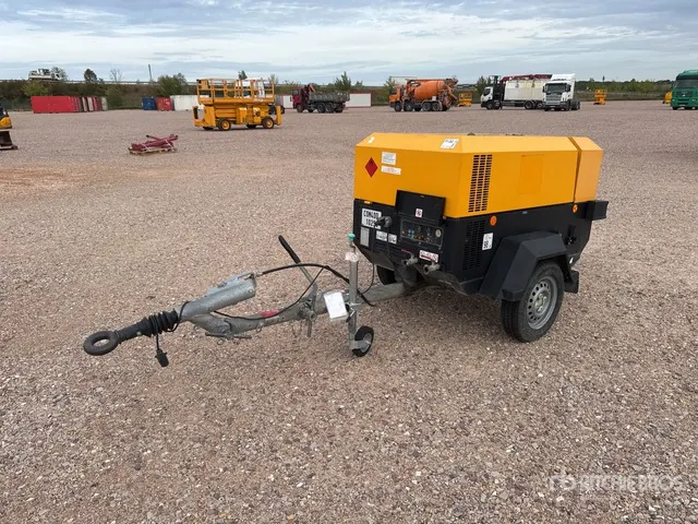 2016 Doosan 741 Mobile Compresseur A Air Air Compressor