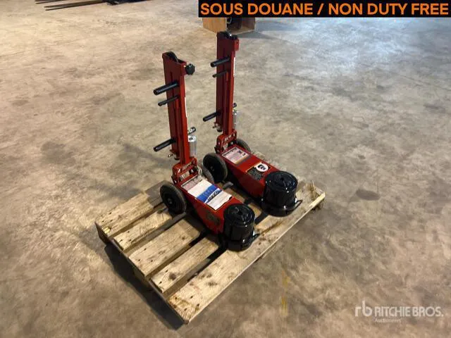 2025 100T-2&80T-2 Qte De Crics Pneumatiques (Non Utilise) Qty Of Air Hydraulic Jack
