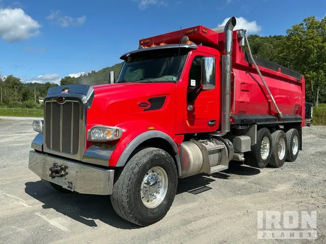2021 Peterbilt 567 8x4 Tri/A Dump Truck