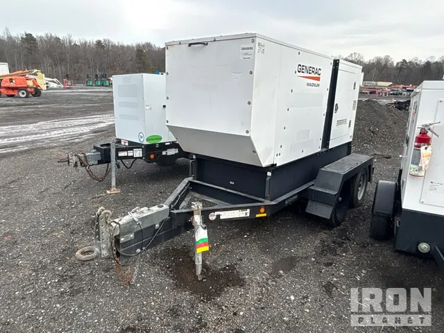 2018 Magnum Pro MDG75 60 kW Mobile Generator Set
