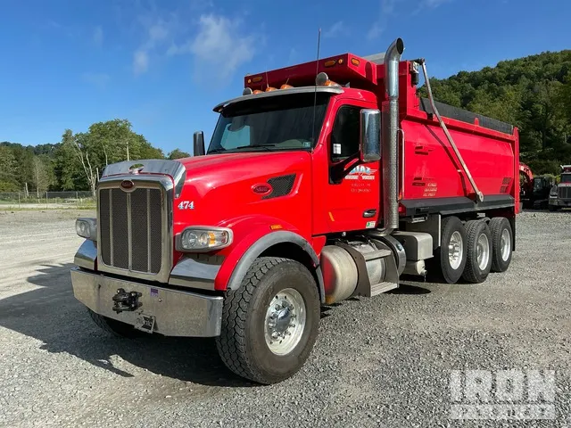 2021 Peterbilt 567 8x4 Tri/A Dump Truck