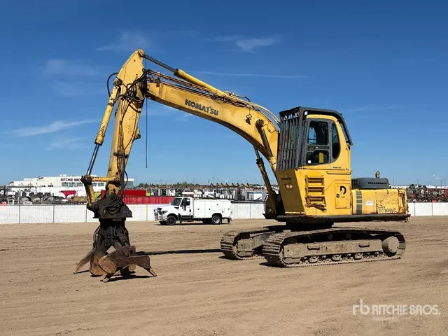 1998 Komatsu PC300LC-6LC Butt-n-Top Log Loader