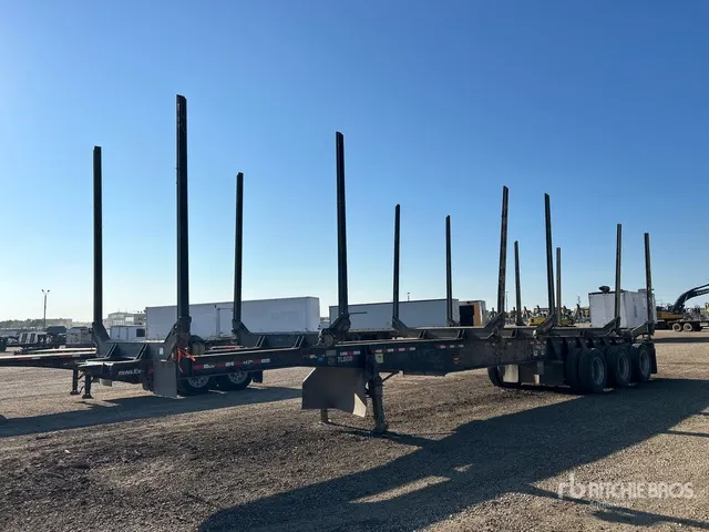 2013 TRAIL-EX 51 ft Tri/A Hayrack Log Trailer