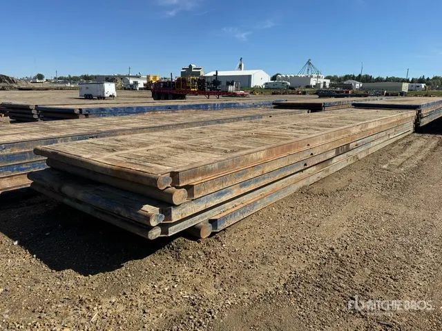 Quantity of (5) 8 ft x 40 ft Rig Mats