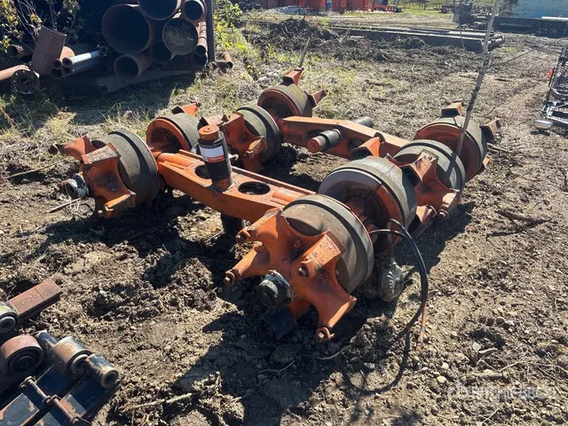 Quantity of (2) Trailer Walking Beam Axle