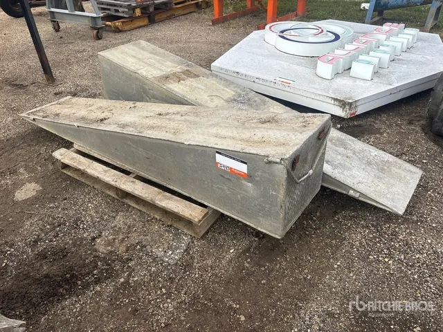 Quantity of (2) Aluminum Ramps