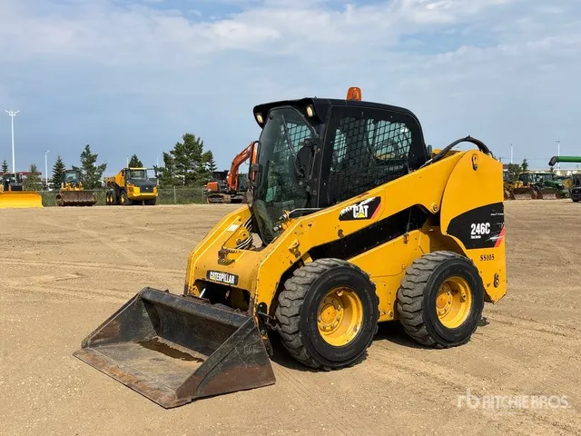 2012 Cat 246C Two-Speed Skid Steer Loader