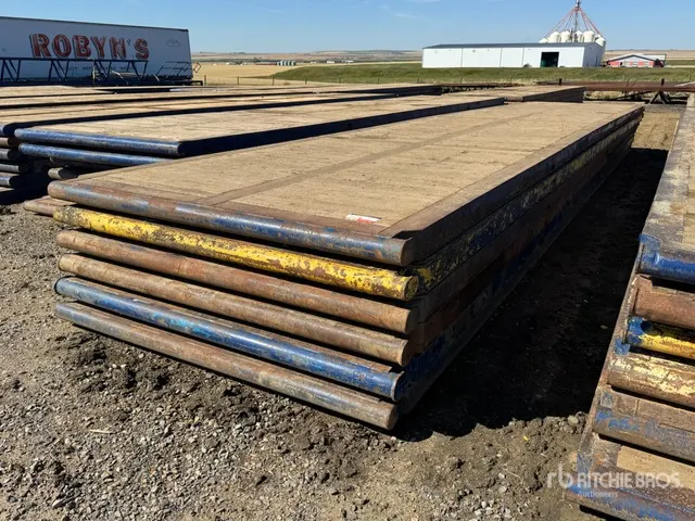 Quantity of (6) 8 ft x 40 ft Rig Mats
