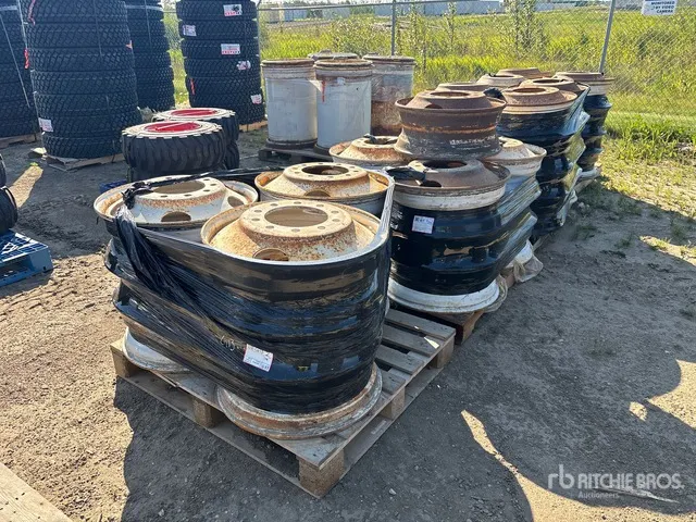 Quantity of (43) 11R24.5 Wheels