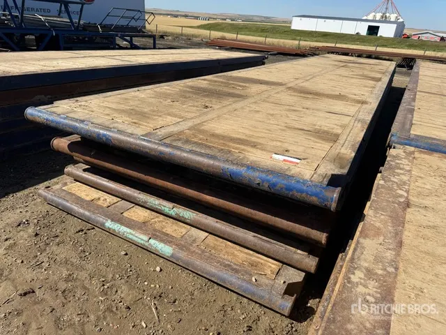 Quantity of (6) 8 ft x 40 ft Mats