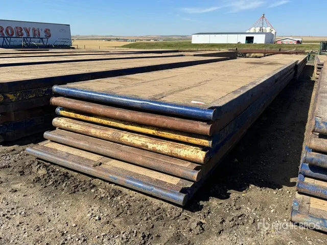 Quantity of (6) 8 ft x 40 ft Rig Mats