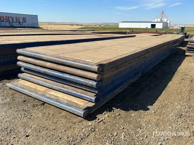 Quantity of (6) 8 ft x 40 ft Rig Mats