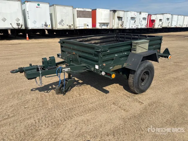 1981 7 ft S/A Utility Trailer