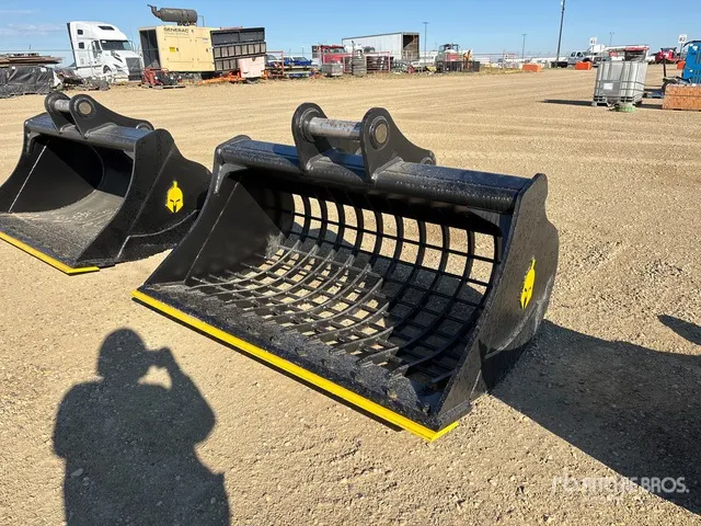 2026 Dynamic Entities 200CL 72 in Skeleton Excavator Bucket - Fits 80mm Cat 320/321/323, Hyundai R210 Komatsu PC200/220, Deere 160/200/225 Kobelco SK2