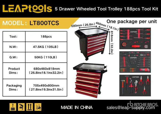 Quantity of (2) 2026 LEAPtools LT800TCS (Unused)
