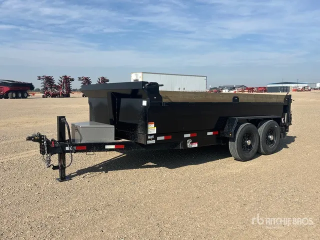 2021 Southland SL280T-14LB 14 ft T/A Dump Utility Trailer