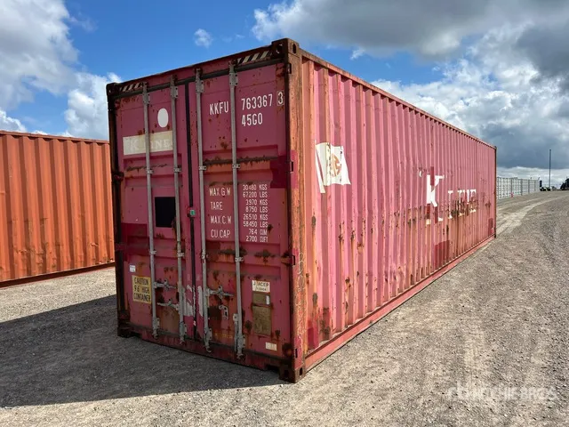 2007 40 ft High Cube Storage Container