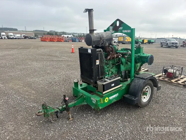 2018 Pioneer PP66S12L71 Trailer-Mounted Water Pump