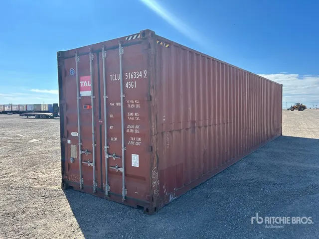 2010 40 ft High Cube Storage Container