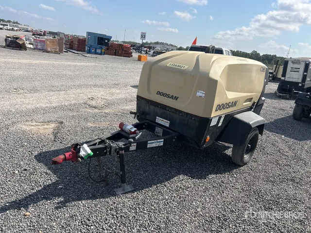 2021 Doosan C185WDO-T4F Mobile Air Compressor