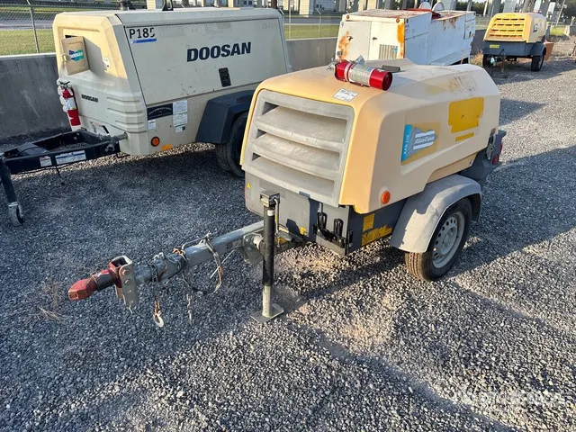 2018 Atlas Copco XAS110KD 110 cfm Mobile Air Compressor