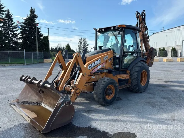 2015 Case 590SN 4x4 Backhoe Loader
