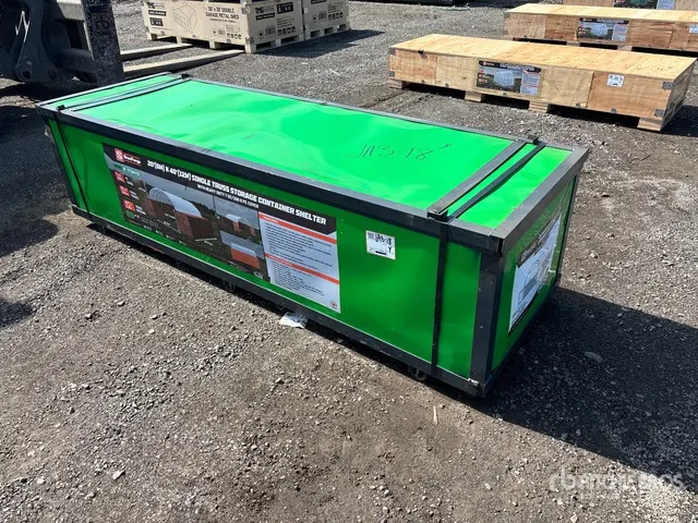 StanForge ST2041CE 20 ft x 40 ft Single Truss Container Shelter (Unused)