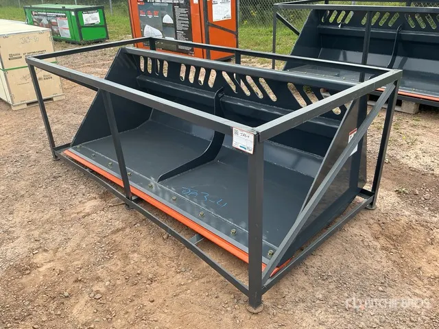 TMG SN84 84 in Snow Skid Steer Bucket (Unused)