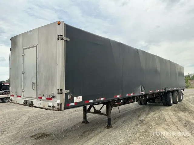 2012 Manac 13353AZ20 51 ft Tri/A Curtain Side Trailer (Inoperable)