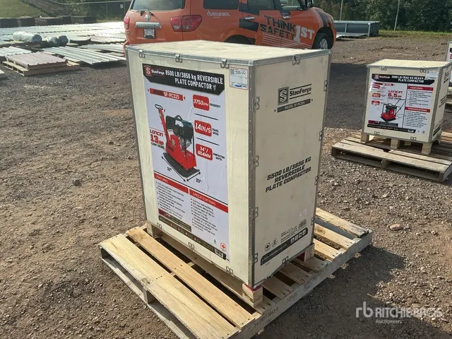 StanForge PC325 Reversible 8500 lb Vibratory Plate Compactor (Unused)