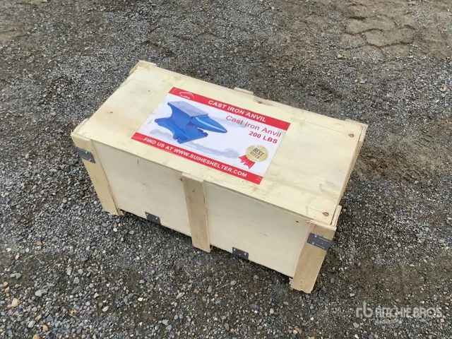 2026 Suihe A200 200 lb Cast Iron Anvil (Unused)
