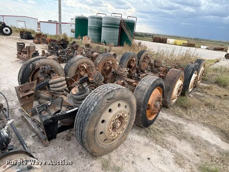 (5) truck drop axles