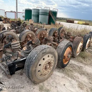 (5) truck drop axles